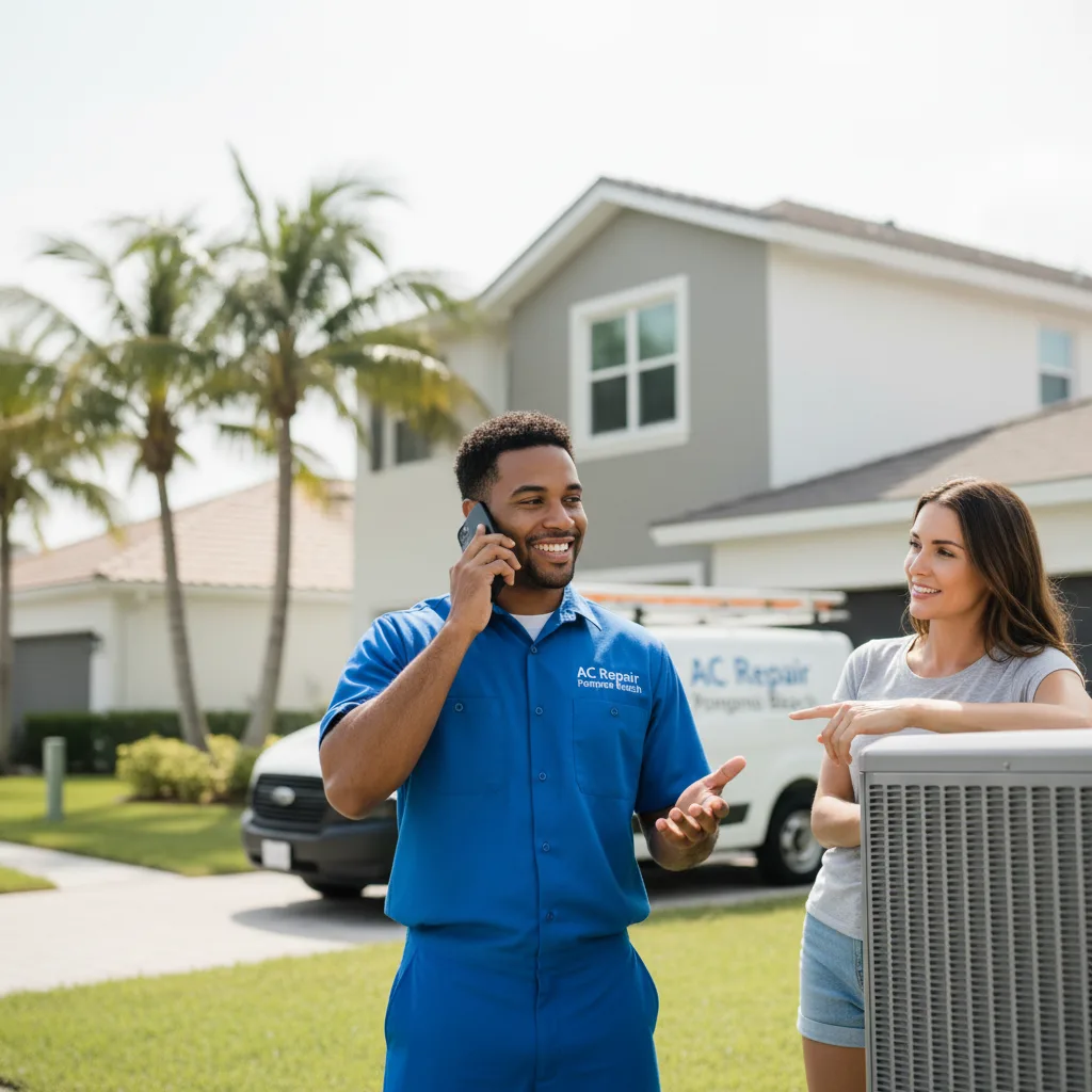 AC Repair Pompano Beach customer support in Kingsford Heights